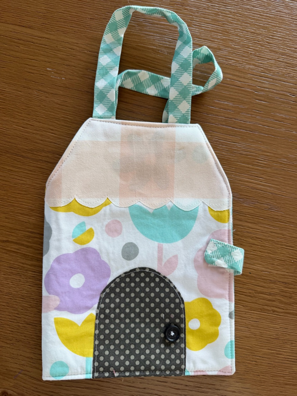 Kids Floral Scallop Toddler Backpack - Pastel Multi